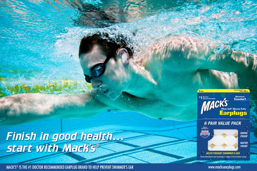 Swimming Ear Plugs Mack's Ear Plugs