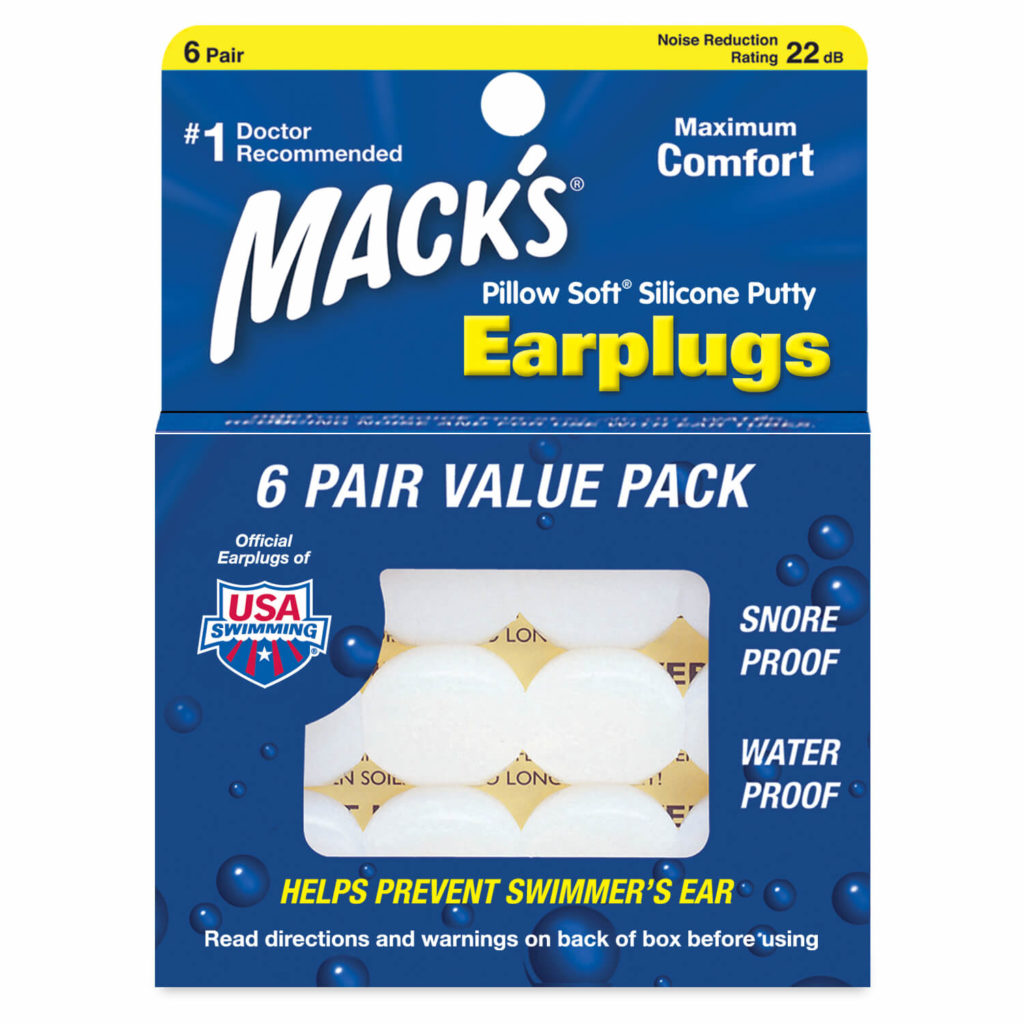 Pillow Soft® Silicone Putty Ear Plugs Mack's Ear Plugs
