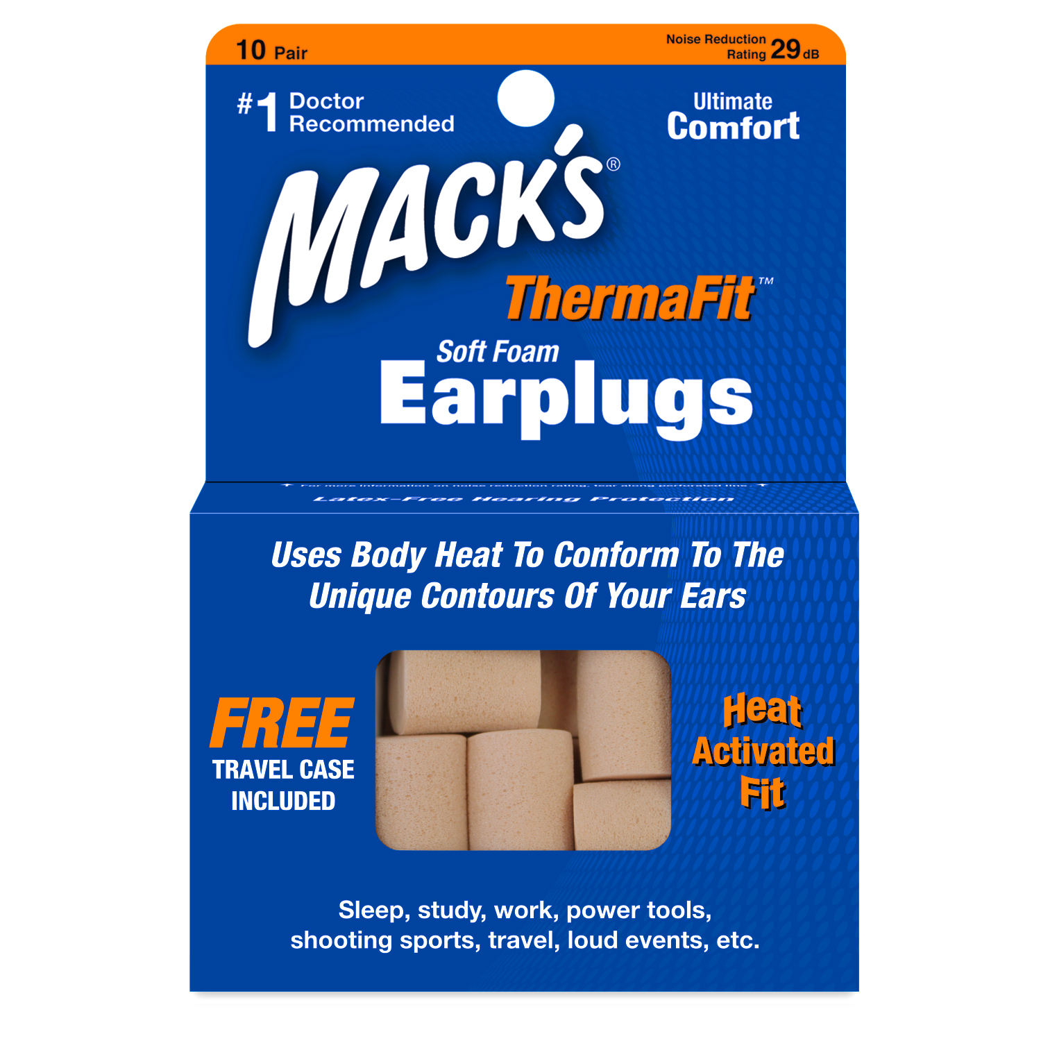 Soft Foam Earplugs