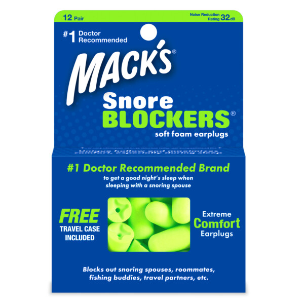 Snore Blockers® Soft Foam Ear Plugs