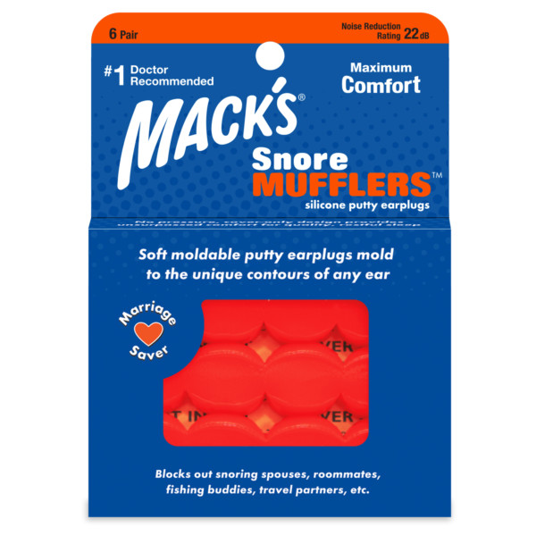 Snore Mufflers™ Silicone Putty Ear Plugs