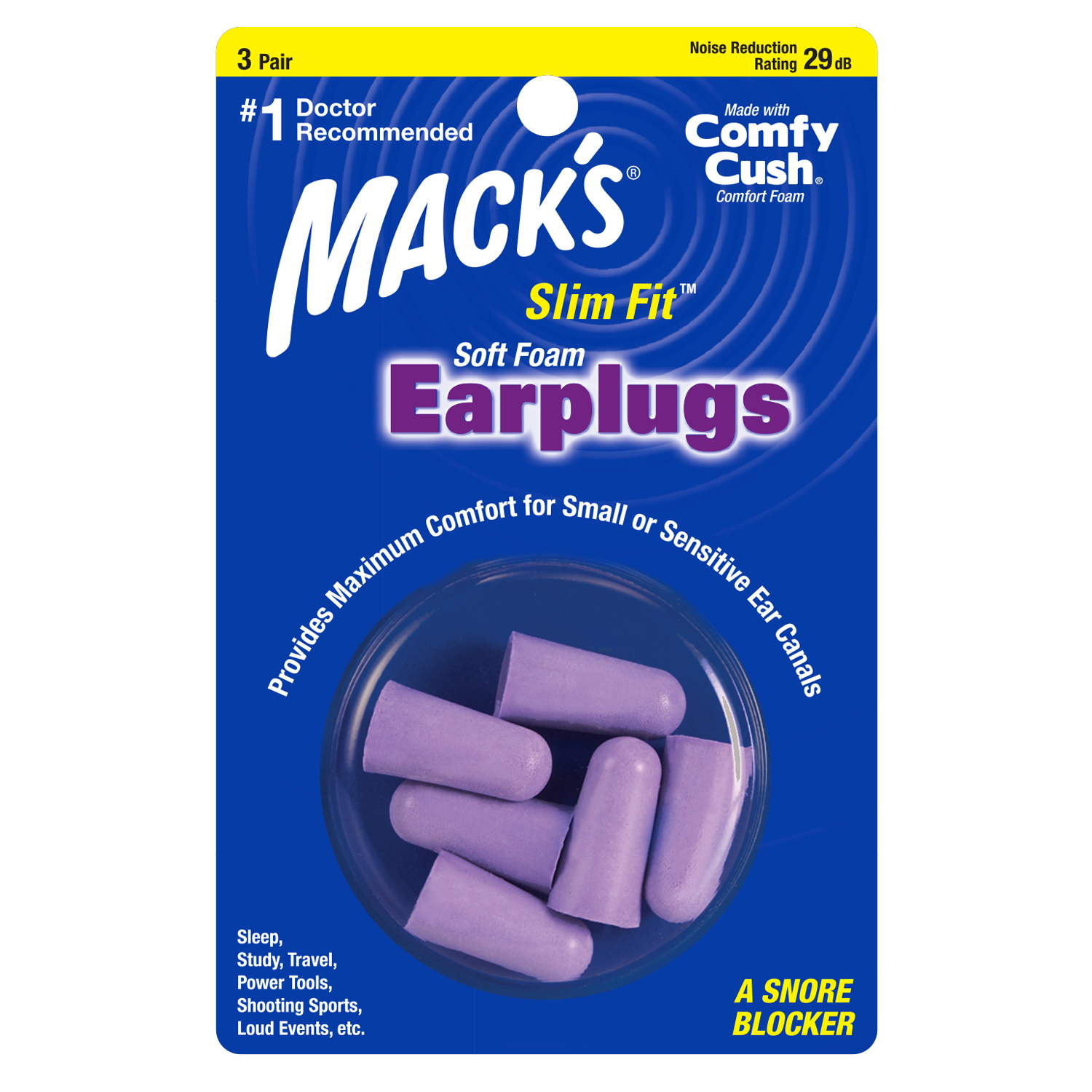 macks earplugs slim fit soft foam ear plugs for sleeping and small ear canals to help block out noise are best ear plugs for noise cancelling and best purple ear plugs for sleeping