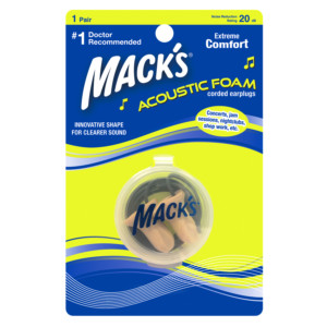 Acoustic Foam Ear Plugs