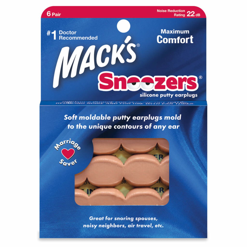 Snoozers® Silicone Putty Ear Plugs Mack's Ear Plugs