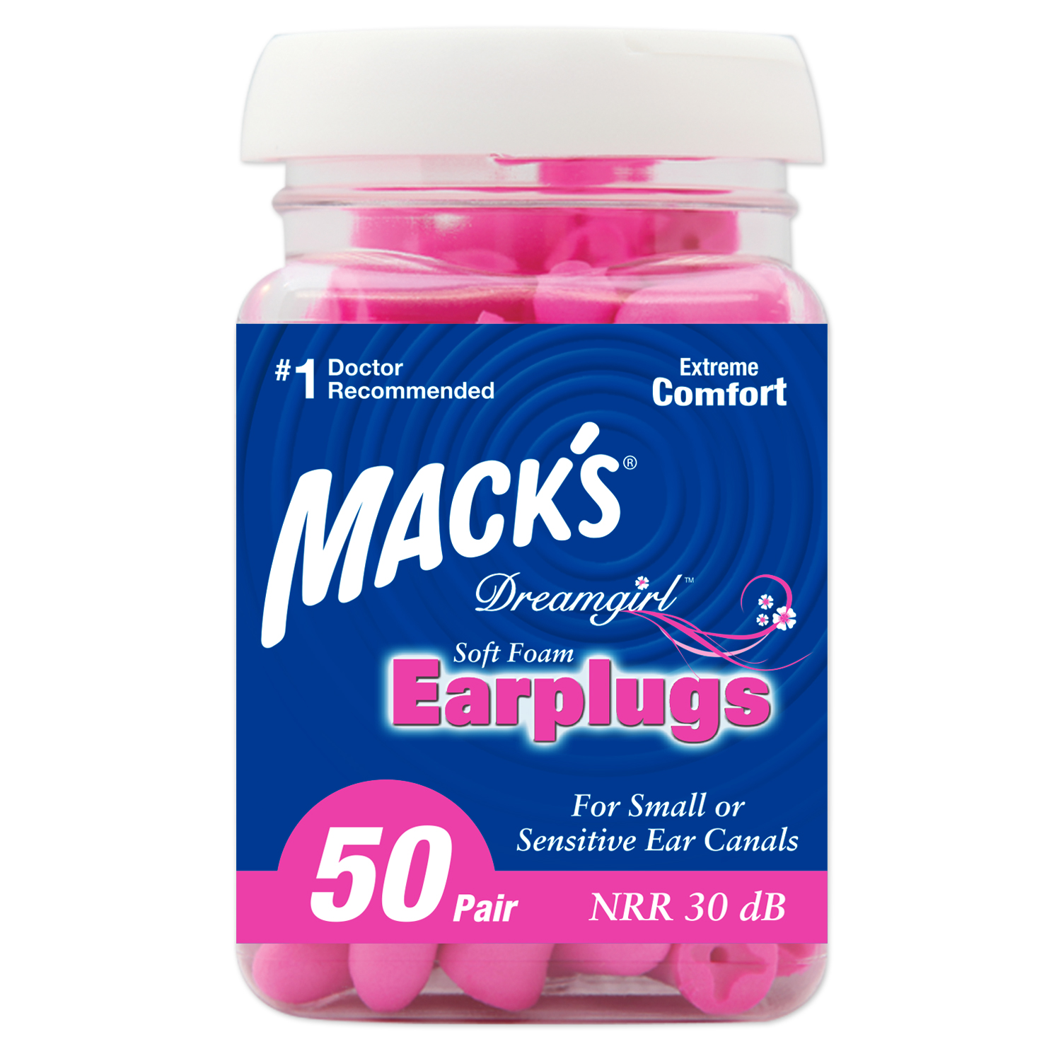 Dreamgirl Ear Plugs Pink Earplugs Macks