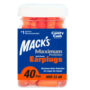 Maximum protection soft foam ear plugs