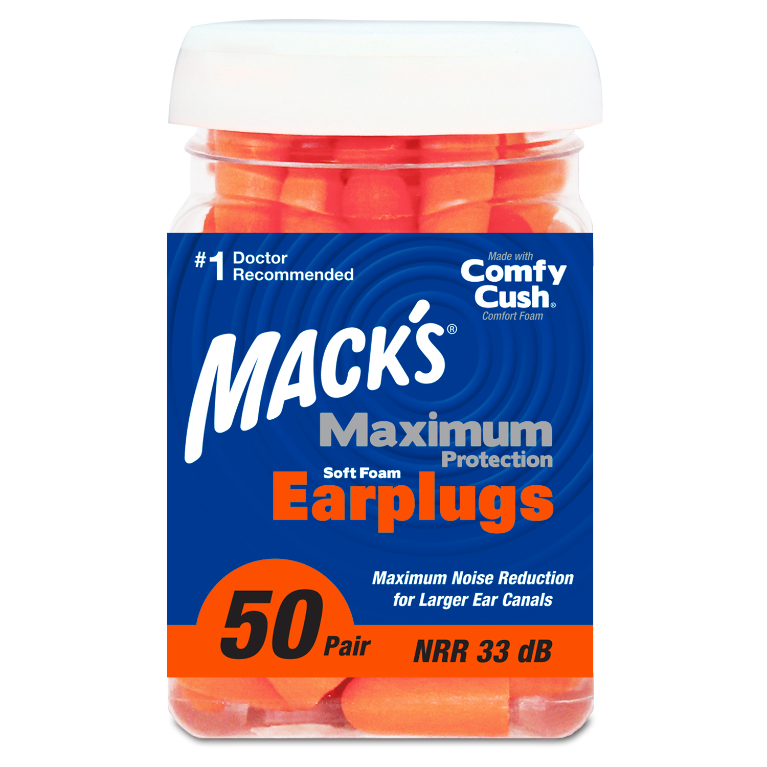 maximum protection ear plugs orange earplugs