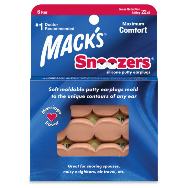 Snoozers® Silicone Putty Ear Plugs
