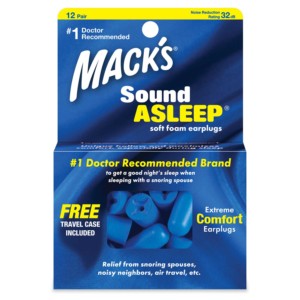 Sound Asleep Ear Plugs 12 Pair
