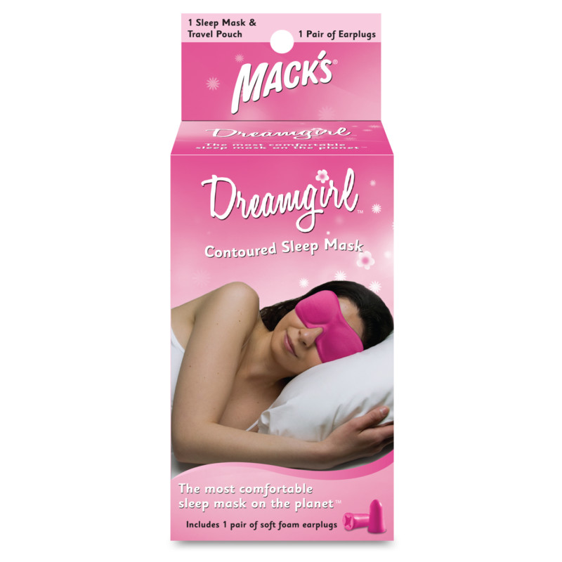 Dreamgirl Contoured Sleep Mask giving you the best sleep with the best sleep mask includes macks soft foam ear plugs