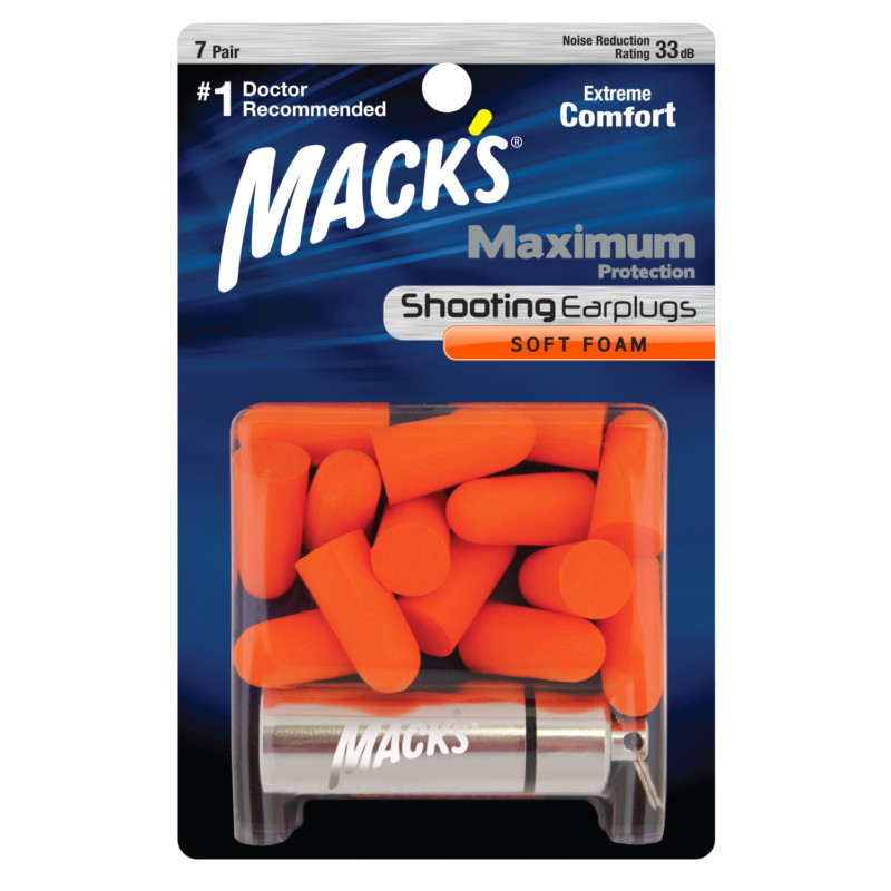 4799-Shooting Maximum Protection Soft Foam Ear Plugs for noise cancelling and noise reduction