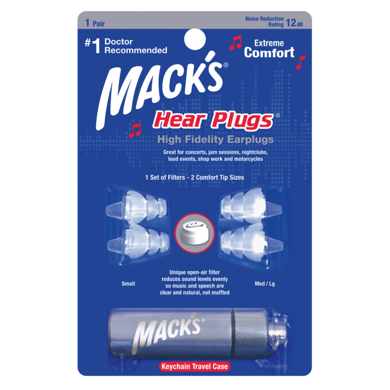 Hear Plugs® High Fidelity Ear Plugs - Mack's Ear Plugs