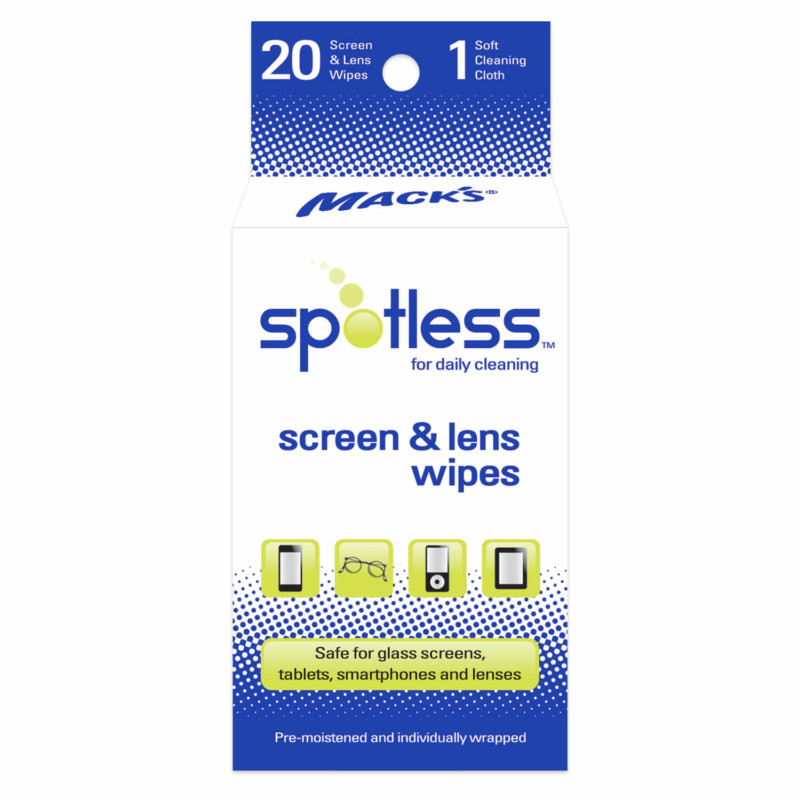 Lens Wipes - Mack's Ear Plugs