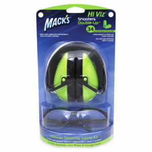Shooters Hi Viz* Double-Up Earmuff Safety Kit - Macks ...