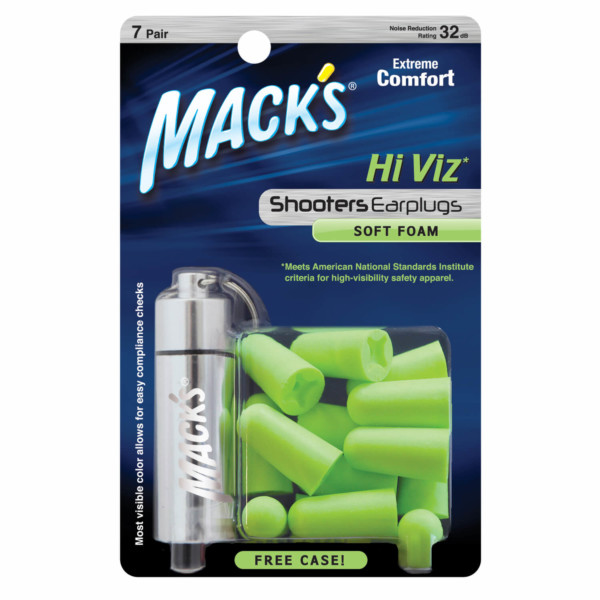 Shooters Ultra Soft Foam Ear Plugs Mack's Ear Plugs
