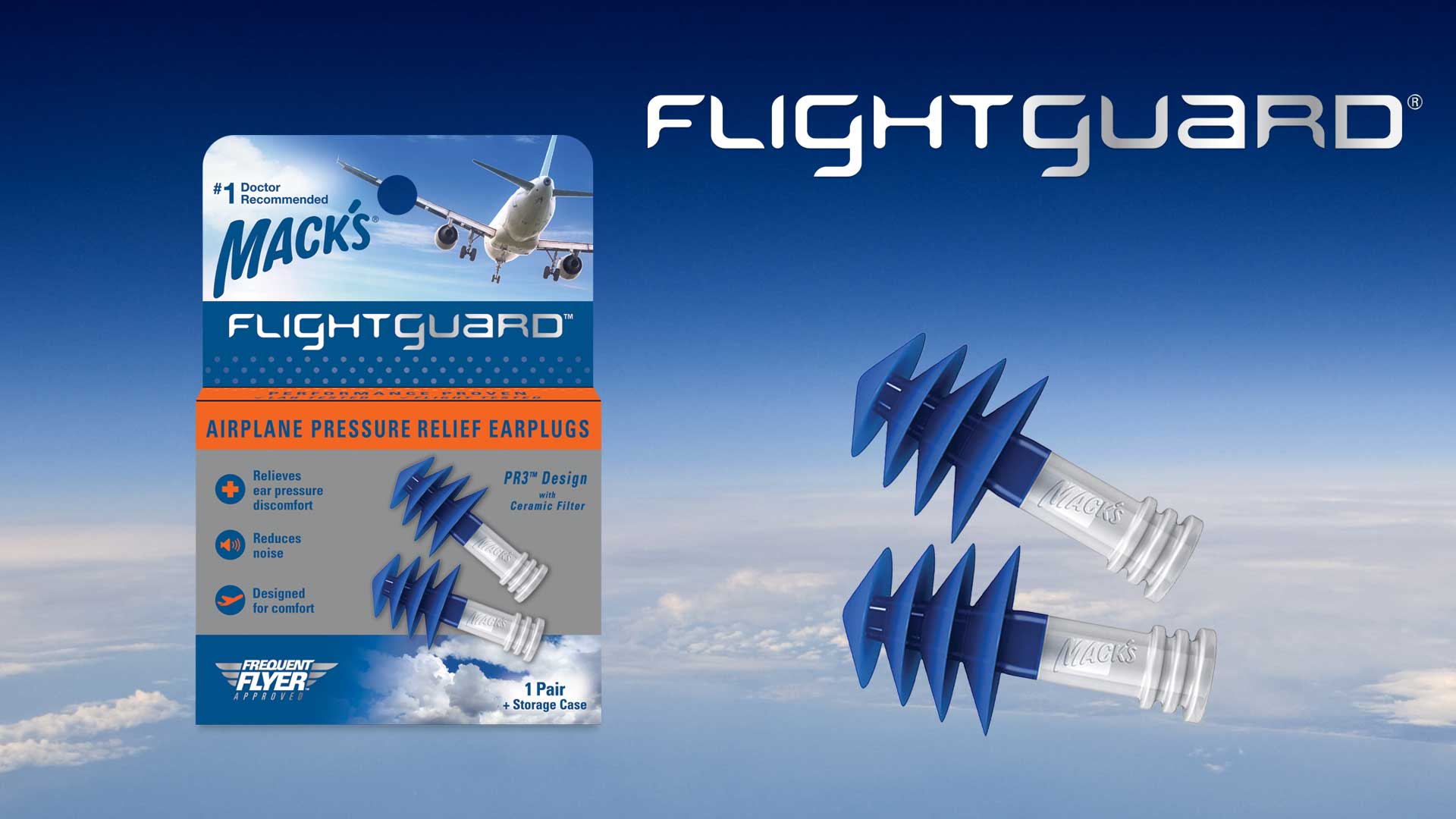 FlightGuardAirplanePressureReliefEarPlugs Mack