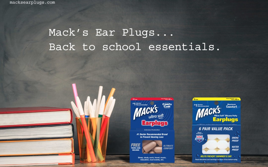 Studying Ear Plugs. Back to school essentials.