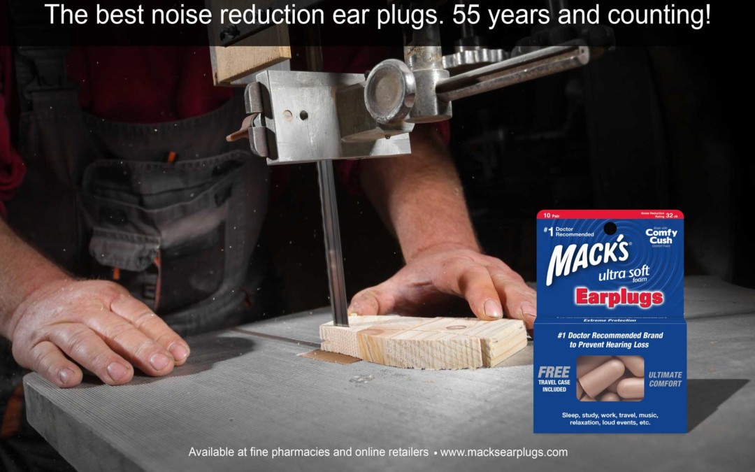 The best noise reduction earplugs! 55 years and counting!