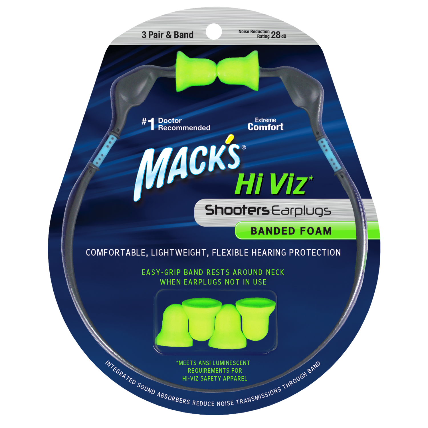 Slim Fit™ Soft Foam Ear Plugs - Mack's Ear Plugs