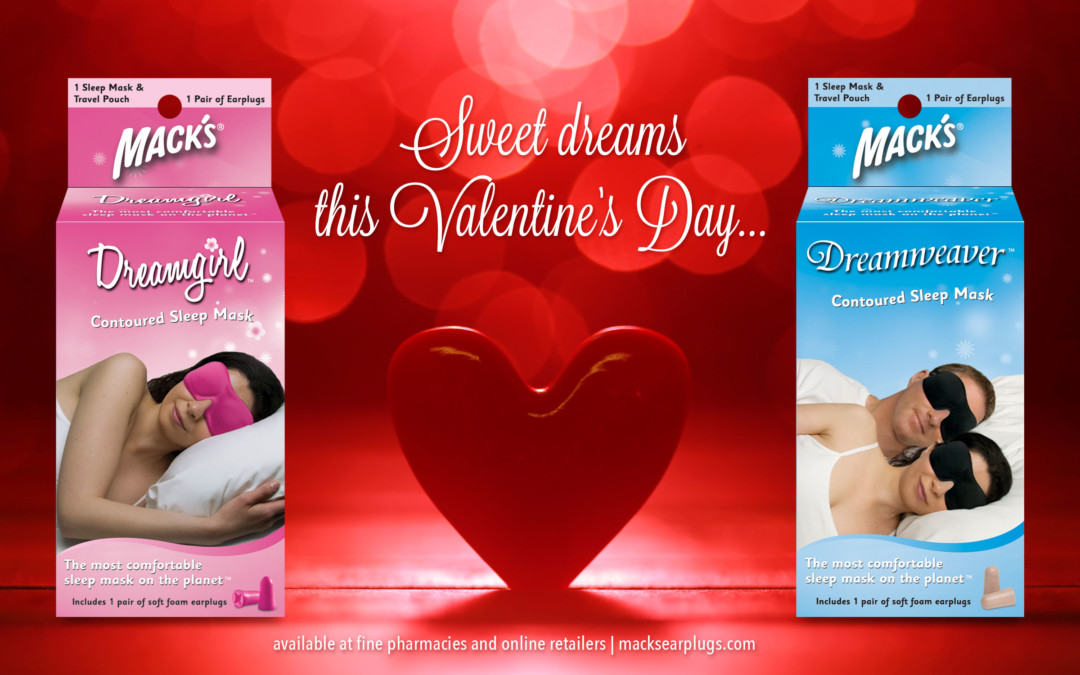 Sweet Dreams This Valentines Day With Mack’s Sleep Masks