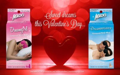 Sweet Dreams This Valentines Day With Mack’s Sleep Masks