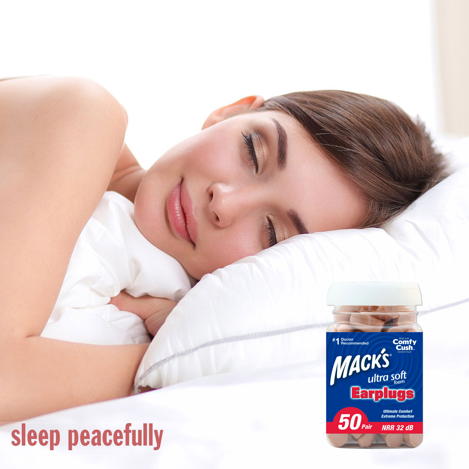 Ear Plugs for Sleeping Mack's Ear Plugs