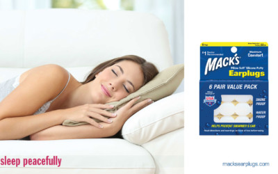 Sleeping Ear Plugs Mack’s Pillow Soft Silicone Earplugs