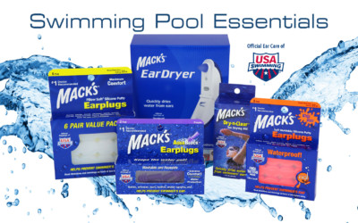 Pool Essentials: Swimming Ear Plugs | Ear Dryer | Ear Drying Aid