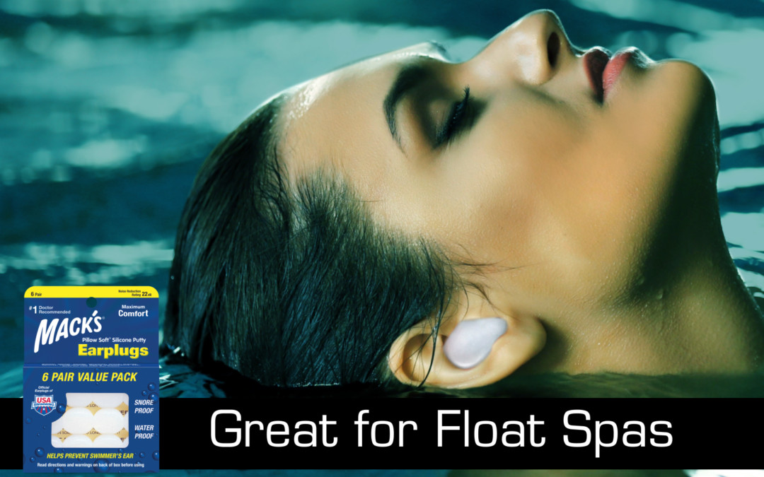 Mack’s® Silicone Ear Plugs.  Great for Float Spas.