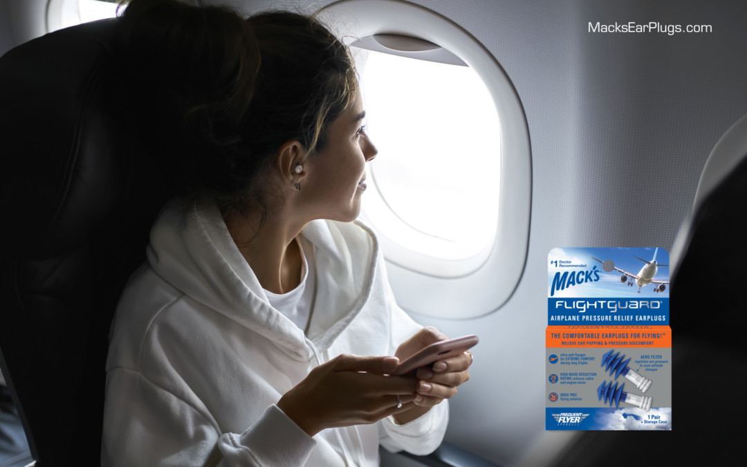 Flight Guard Traveling Ear Plugs by Macks