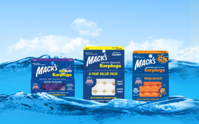Get back in the water with Mack’s® Swimming Earplugs