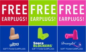 Free Earplugs Giveaway