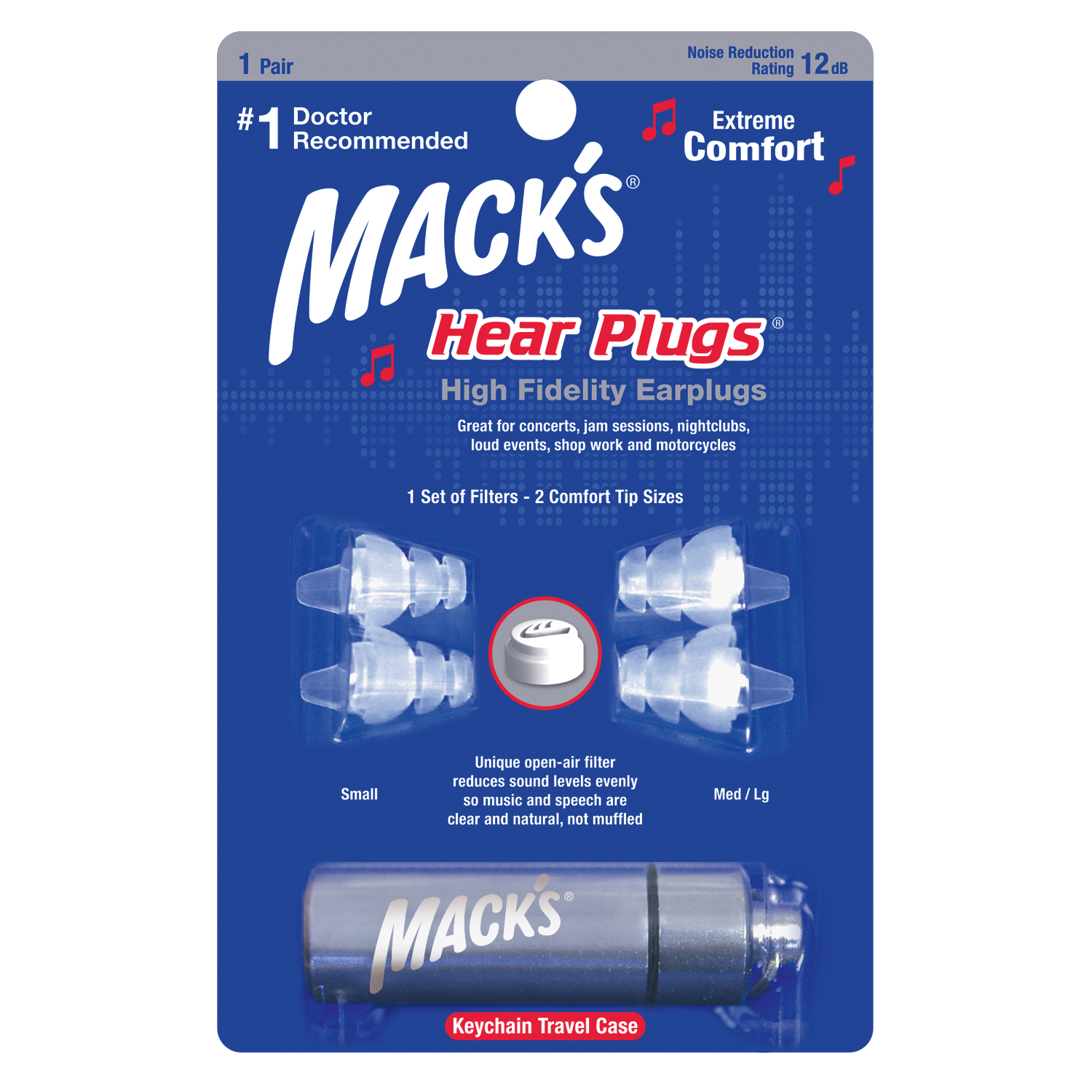 Mack's Ear Plugs  #1 Selling Silicone Ear Plugs in the USA