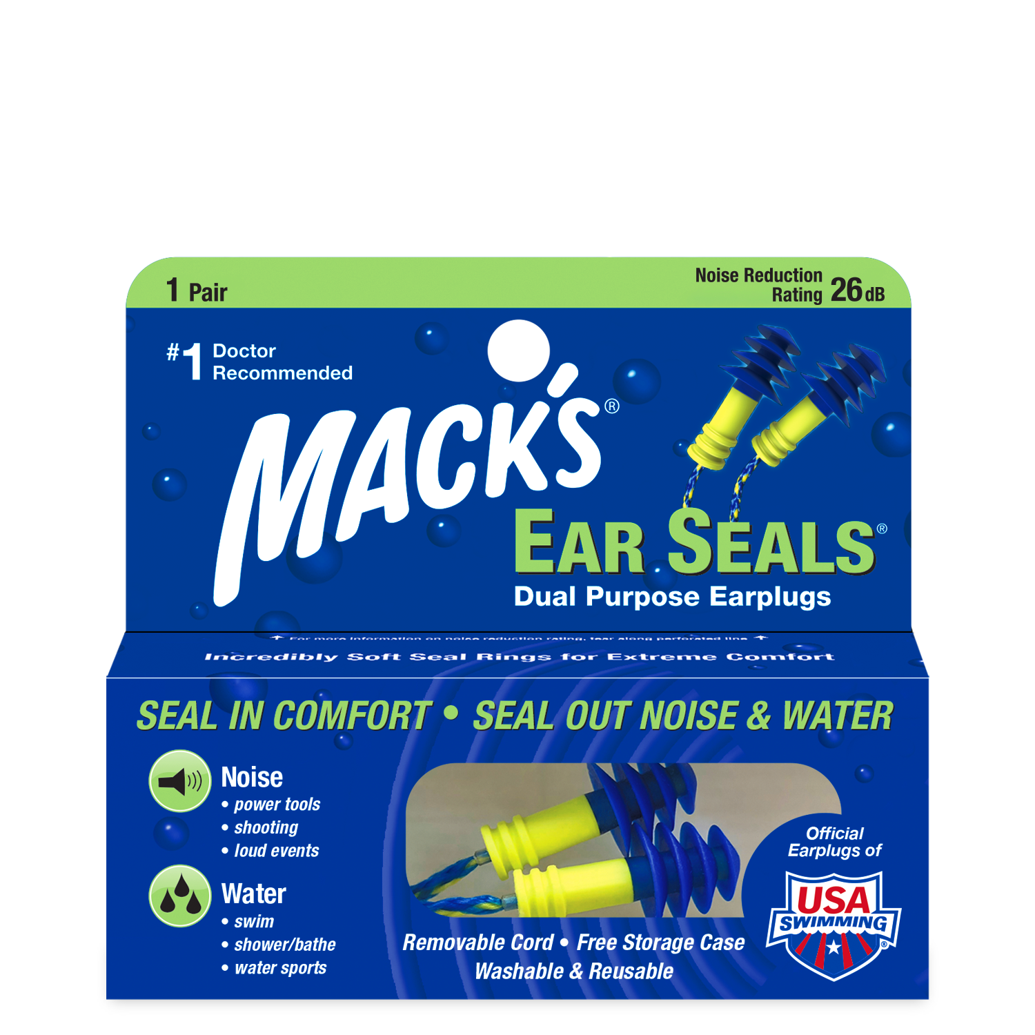 Macks Ear Seals Earplugs 6-22-2020