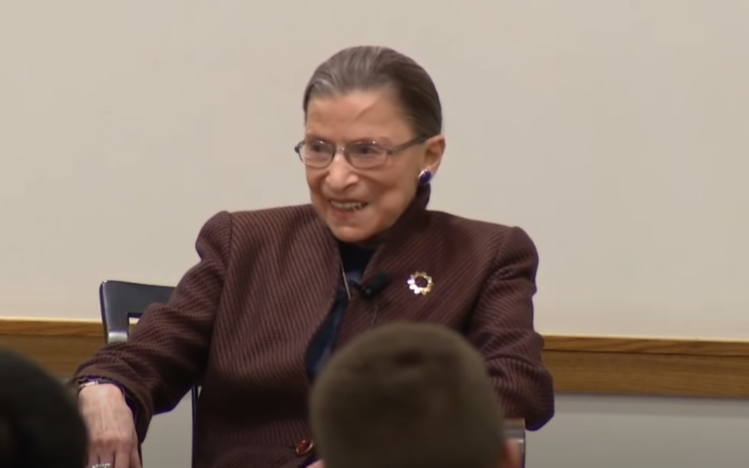 See Ruth Bader Ginsburg’s advice on how Mack’s Earplugs makes for a happy marriage.