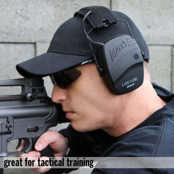 Live Fire® BTX™ Electronic Shooting Earmuffs with Bluetooth® Wireless  Technology - Mack's Ear Plugs