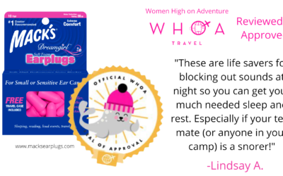 Mack’s®️ Dreamgirl™ Soft Foam Ear Plugs receive the WHOA Travel Seal of Approval!