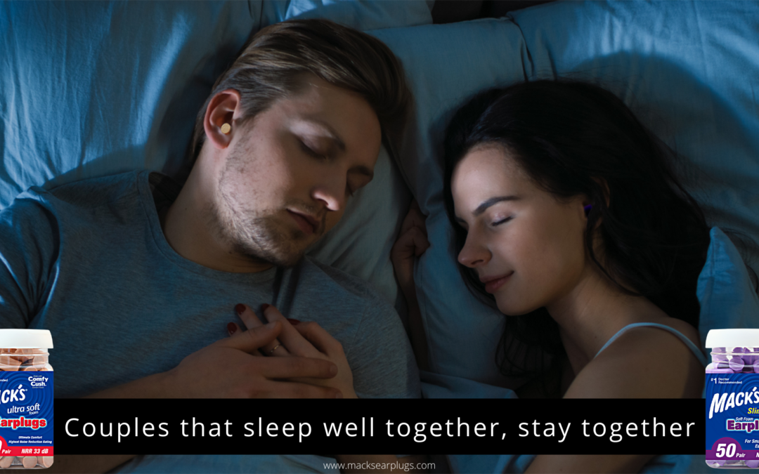 Couples that sleep well together, stay together.