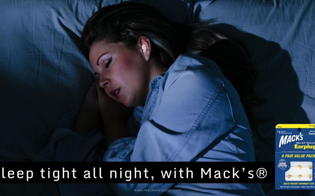 sleep tight with mack's pillow soft moldable silicone ear plugs from Mack's earplugs