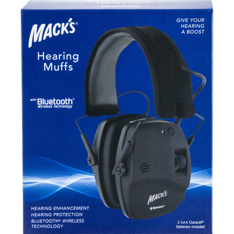 Electronic Hearing Muffs with Bluetooth®