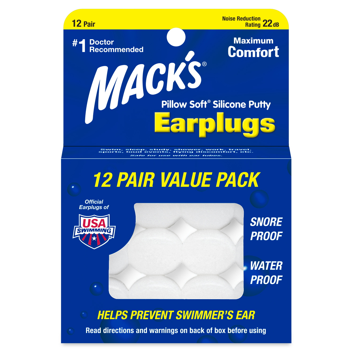 Soft Silicone Earplugs