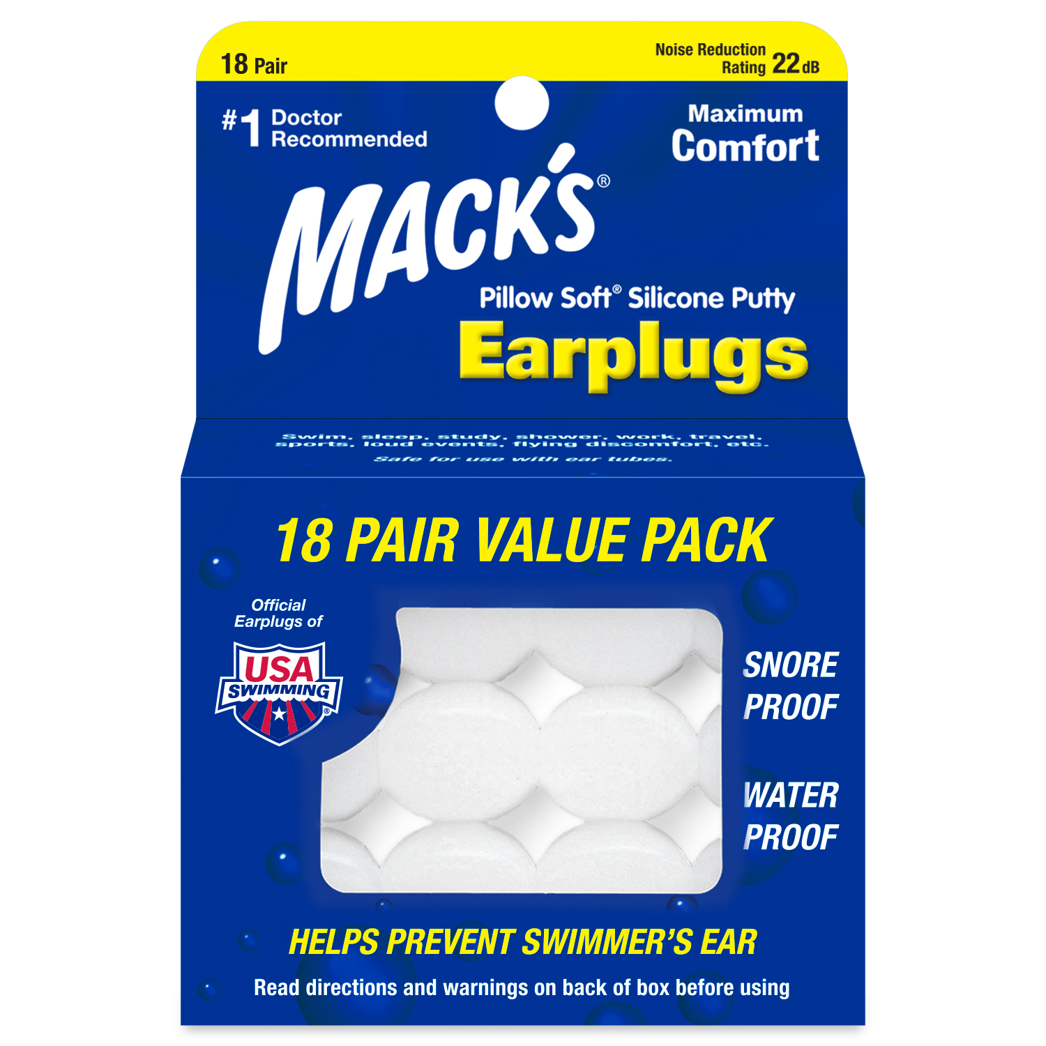 Soft Silicone Earplugs